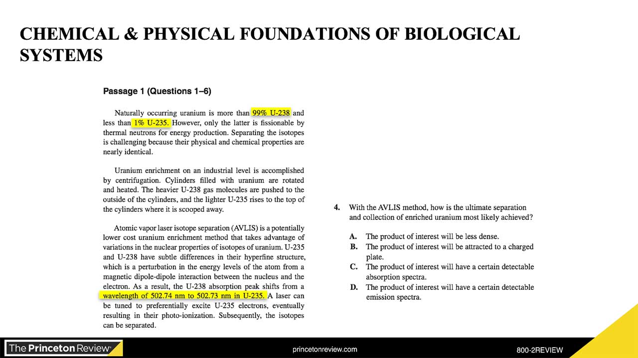 screenshot MCAT Expert Hour