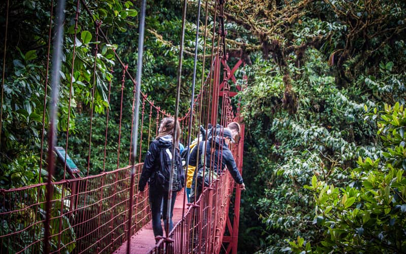 UVM students in Costa Rica