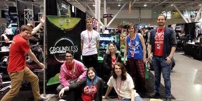 Game Design Major Seniors with Groundless