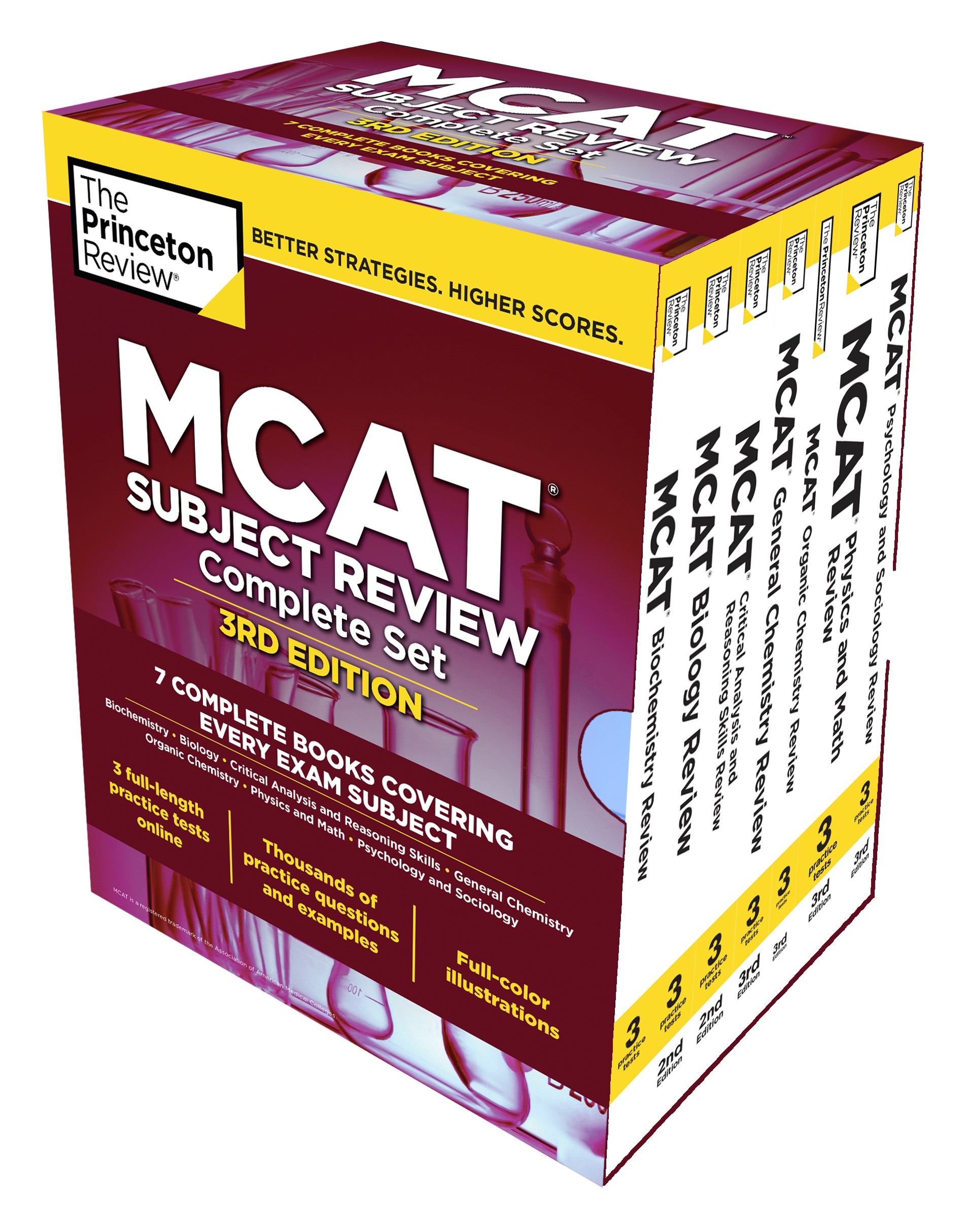 The Princeton Review MCAT Subject Review Complete Box Set, 3rd Edition
