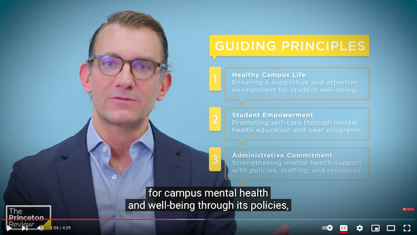 Video about Promoting Mental Health on Campuses