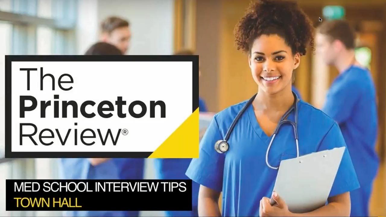 Med School Interview Tips – Town Hall Presentationd webinar